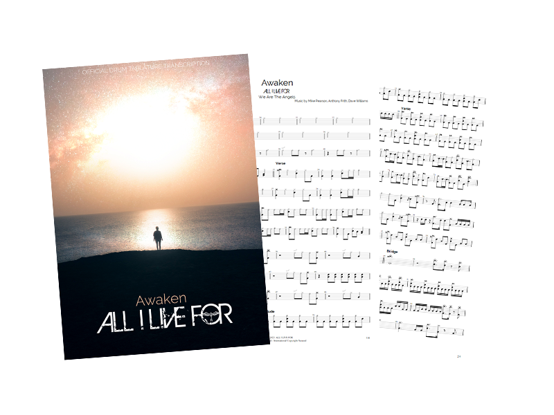 Awaken - Drum TAB (Digital Download)