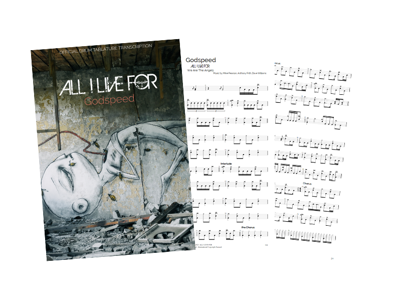 Godspeed - Drum TAB (Digital Download)