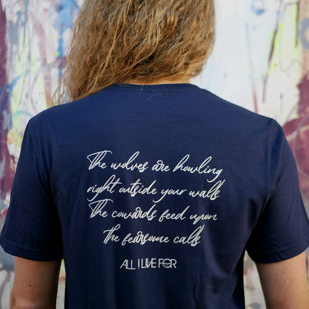 Awaken Wolf Silhouette Unisex T-Shirt