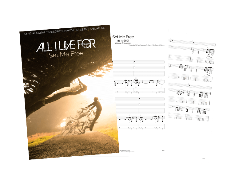 Set Me Free - Guitar TAB with Vocals (Digital Download)