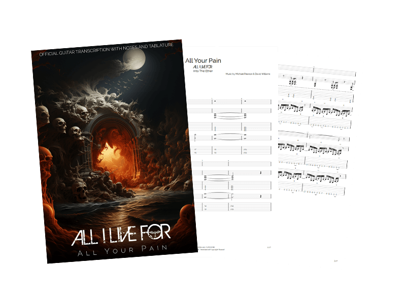 All Your Pain - Guitar TAB with Vocals (Digital Download)