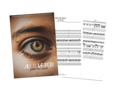 See My Soul - Guitar TAB with Vocals (Digital Download)